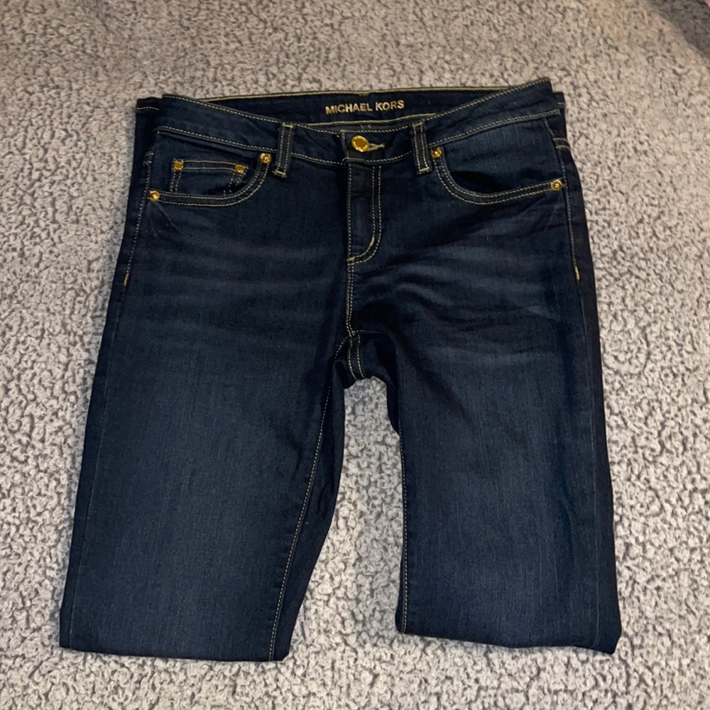 Navy blue michael kors 0-00 jeans!